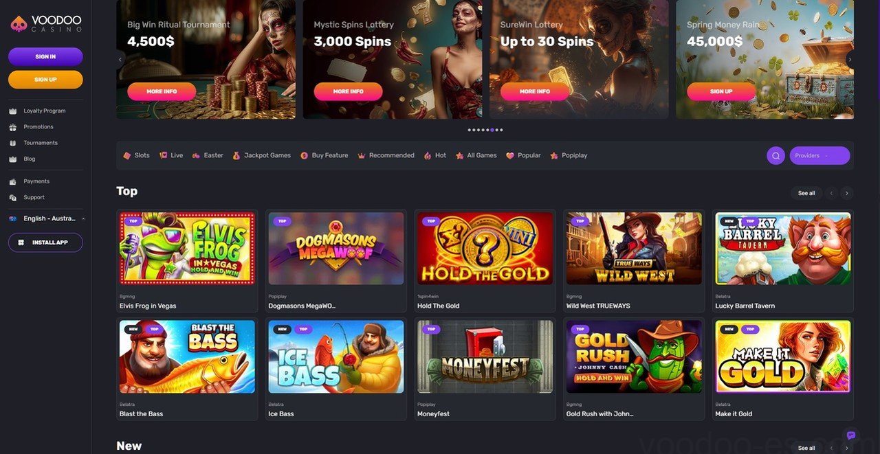 Voodoo Casino Casino